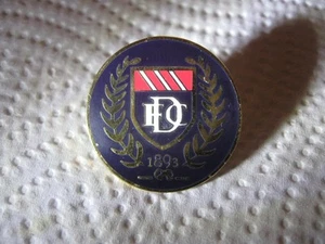 RARE OLD DUNDEE FOOTBALL CLUB (25) LARGE ENAMEL BROOCH PIN BADGE - Picture 1 of 2