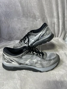 Asics Gel Nimbus 21 Men's 14 Platinum Silver Running Shoes Sneakers 1011A709 Gym - Foto 1 di 8