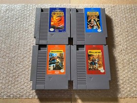 Heroes of the Lance + Pool of Radiance + DragonStrike + Hillsfar (NES) AUTHENTIC