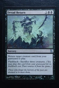 Magic The Gathering MTG DREAD RETURN Time Spiral LP Lightly Played - Picture 1 of 2