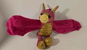 Wild Republic rosa Drachen Slap Armband Plüschtier Stofftier - Bild 1 von 8