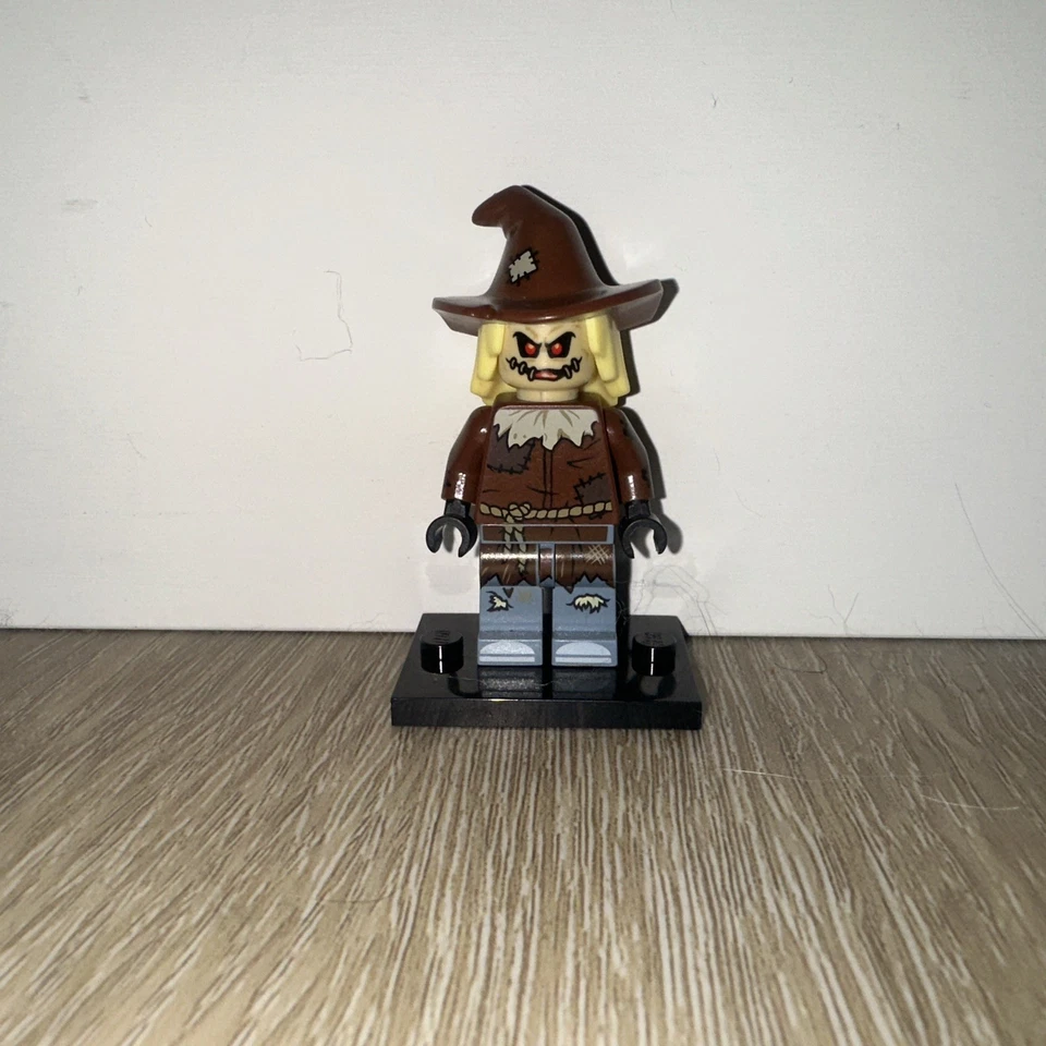 Espantapájaros Marrón Rojizo Disquete Sombrero Minifigura Escoba La Lego Película Batman sh0391 Foto 1 de 4