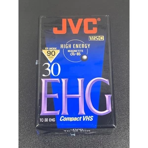 Neu JVC EHG High Energy Compact VHS-C Videocassette TC-30 30min 90min EP Modus - Bild 1 von 6