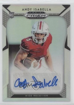 2019 Panini Prizm Draft Picks Silver Andy Isabella #280 Rookie Auto RC - Image 1 of 2