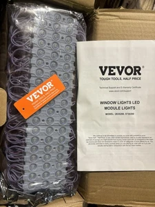 3 Sets New 2835200 Vevor LED Store Window Front Display 12V DC IP68 Waterproof - Picture 1 of 2