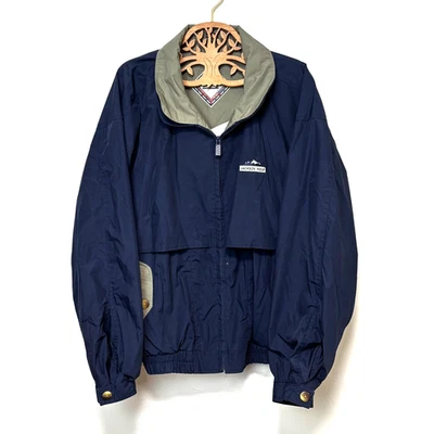 Equipo De Colección Para Abrigo Deportivo Jackson Hole Cremallera Completa Manga Larga Azul Marino Años 90 Hombres Foto 1 de 4