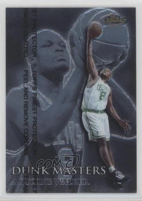 1999-00 Topps Finest Dunk Masters /750 Antoine Walker #DM8 - Image 1 of 2