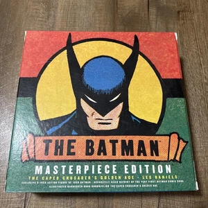 THE BATMAN MASTERPIECE EDITION THE CAPED CRUSADER'S GOLDEN AGE-LES DANIELS-BNIB - Picture 1 of 13