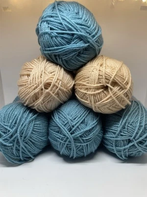 Lot Of 6: Color # 1722 (x4) & 1710 (x2) Stylecraft Special DK Yarn Preowned READ - Image 1 of 4