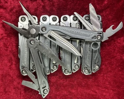 Leatherman SideKick Stainless 9 Tool Multi-Tool No Sheath Random Pick Used (378) - Image 1 of 4