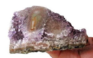 #2 AMETHYST - Rosette aus Uruguay  Druse A-Qualität 8 x 5 x 3 cm 135 g - Bild 1 von 6