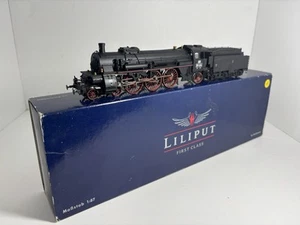 LILLIPUT HO SCALE L104030 4-6-2 TENDER DRIVE IVh 64 STEAM LOCO BOXED *EXCELLENT* - Picture 1 of 8