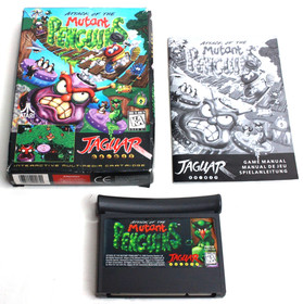 Atari Attack of the Mutant Penguins Jaguar 1996 Authentic complete in box