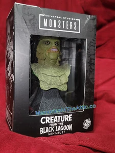 Universal Studios Creature From The Black Lagoon Mini Bust 5" Trick Or Treat  - Picture 1 of 3