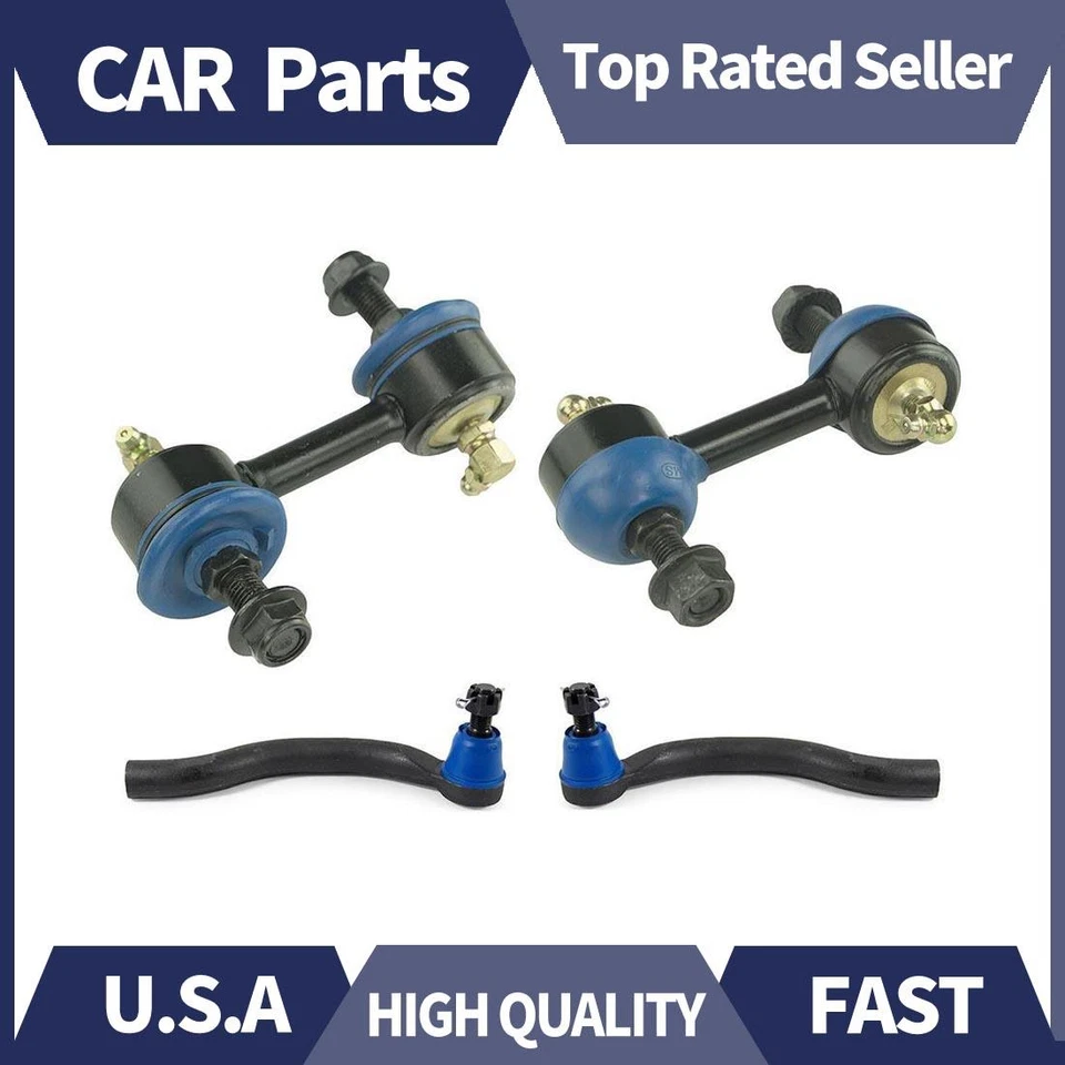 Barra estabilizadora de extremo de barra estabilizadora delantera Mevotech 4 piezas para Honda Accord 2008-2012 Foto 1 de 4