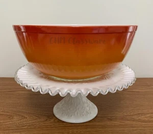 Cuenco mezclador vintage Pyrex 404 Flameglo 4 cuartos - Cuenco anidador - Imagen 1 de 8