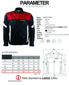 Men's Mesh Motorcycle breathable Jacket size LARGE - Imagen 1 de 10