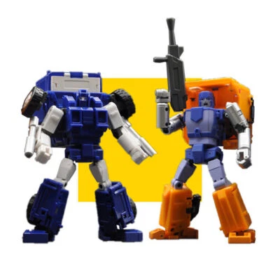 BadCube Toy BC OTS-01 Engineer Huff & OTS-13 Warrior Piper Figure - Image 1 of 4