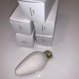 Lot of 5 Generic 25W 130V 25F15 Incandescent Light Bulbs Medium Base Cool White - Picture 1 of 6