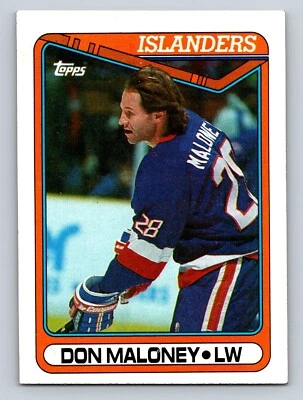 Don Maloney 1990-91 Topps #31 New York Islanders - Image 1 of 2