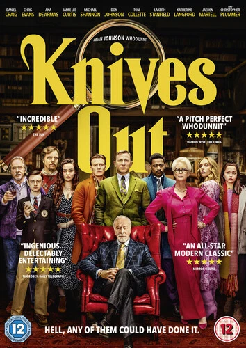 Knives Out DVD (2020) Daniel Craig, Johnson (DIR) cert 12 FREE Shipping, Save £s - Image 1 of 2