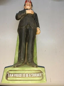 I'm Proud to be a Shriner American Porcelain Decanter - Picture 1 of 3