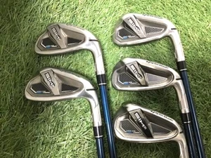 TaylorMade SIM2 MAX OS / Iron Set 6-9.PW / Stiff / Carbon Shaft TENSEI BLUE TM60 - Picture 1 of 4