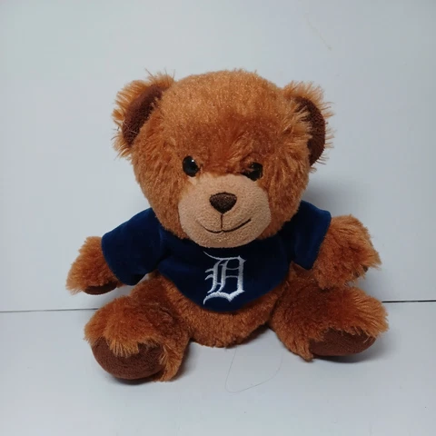 Forever Collectibles Plush Detroit Tigers MLB 7" Teddy Bear Stuffed Animal Cover