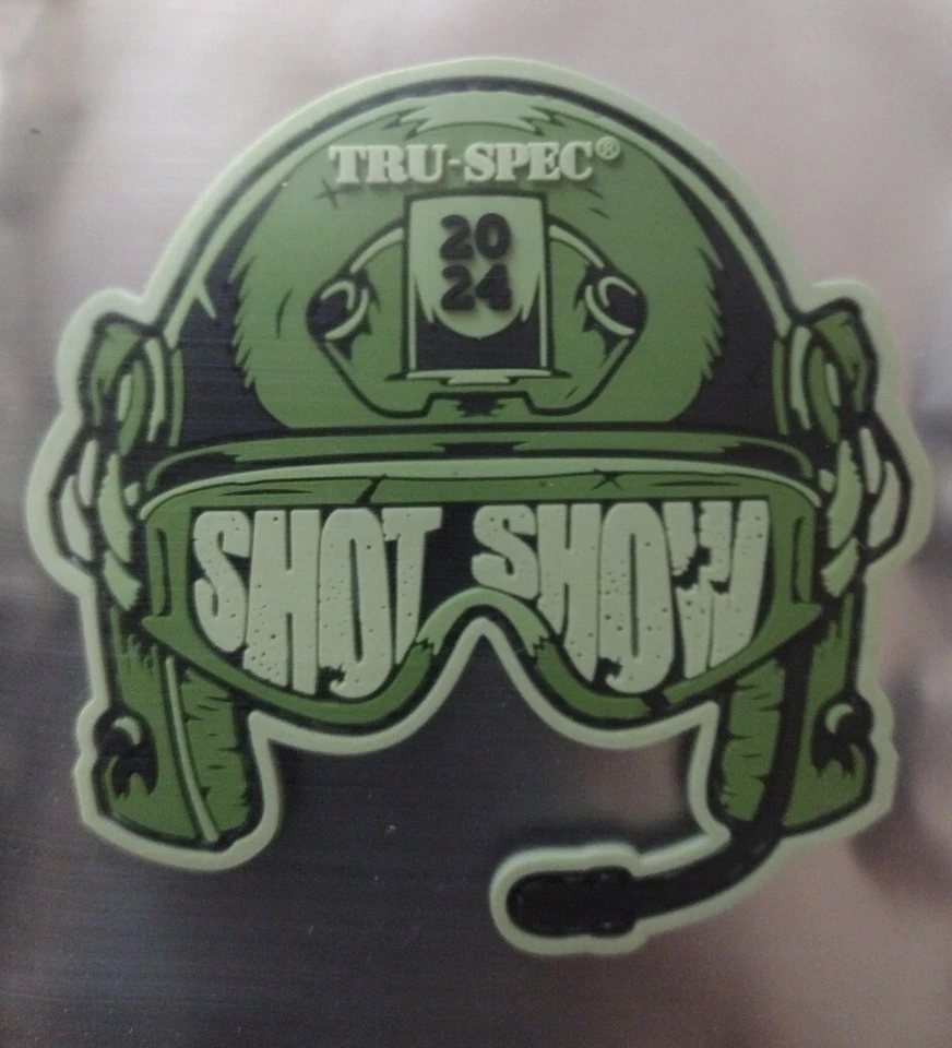 Parche Moral Promocional 2024 Shot Show TRUE SPEC Nuevo Raro Difícil de Encontrar Las Vegas, NV Foto 1 de 1