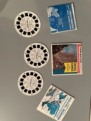View Master 3 Reel Set Royal Gorge & Central Colorado Packet GAF #A 323 Free SH - Image 1 of 2