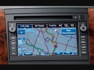 2007-2013 GMC Chevy Buick Saturn NAVIGATION DISPLAY ONLY Button Decal Repair Set - Picture 1 of 7