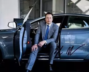 ELON MUSK, Autogramm/Autograph in 10x15 cm Photo, - Bild 1 von 1