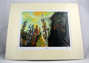 Crucifixion by John Reilly : Veritasse Limited Edition Print : 16" x 20" Mounted - Picture 1 of 4