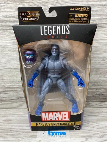Marvel Legends Hasbro Kree Sentry BAF Series GREY GARGOYLE 6" Action Figure New Cover