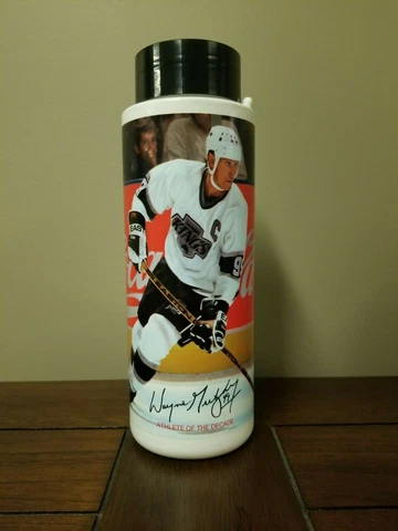 Wayne Gretzky Coca-Cola Classic Water Bottle - Los Angeles Kings  The Great One Cover