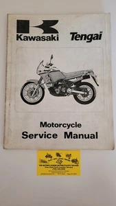 Used 1989-1990 Kawasaki KL500 KL650 Motorcycle Service Manual OEM 99924-1113-02 - Picture 1 of 4
