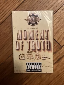 RARE Gang Starr Moment Of Truth Sampler Cassette Sealed Gangstarr Hip Hop - Picture 1 of 5