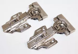 LOT 2 BLUM 110-Degree Full Overlay Self Closing Hinge 71B359 and Plate175H600-1, - Picture 1 of 18