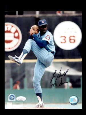 Lee Smith JSA Coa Signed  8x10 Photo 478 Saves Autograph Cubs - Image 1 of 3
