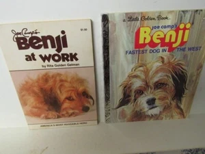 (2) Vtg. Jack Camp's "Benji" Books - Picture 1 of 11