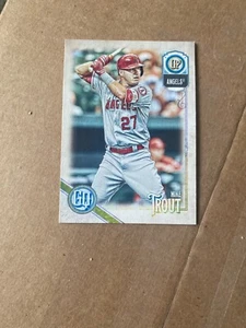 Mike Trout 2018 Topps Gypsy Queen base card FREE SHIPPING  - Picture 1 of 1