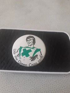 Green Cross Code Vintage Badge - Picture 1 of 3