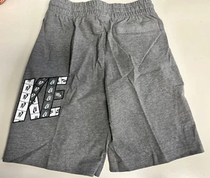 Nike Sportswear Kids' Boys' Youth Graphic Jersey Shorts Gray CU9159-091 Size M - Picture 1 of 3