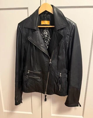 BIBA Blazer Jacke Leder Lammnappa M 38 NP:219.-  - Bild 1 von 3