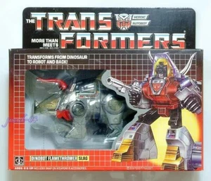 80's Vintage Transformers G1 Model KO DINOBOT FLAMETHROWER SLAG - Picture 1 of 8