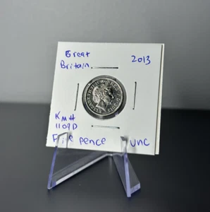2013 GREAT BRITAIN UK 5 PENCE UNC UNCIRCULATED COIN KM# 1109D - Picture 1 of 2