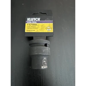 Klutch 3/4" Drive 11/16" 6-pt Impact Surface Drive Socket Tools - Bild 1 von 7