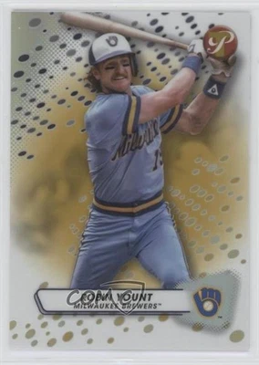 2023 Topps Pristine Gold Refractor /50 Robin Yount #179 HOF - Image 1 of 2