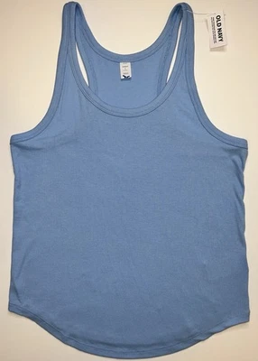 Camiseta sin mangas Old Navy azul marino para mujer talla GRANDE acanalada espalda deportiva Ultralite Go Dry nueva con etiquetas Foto 1 de 4