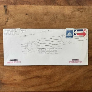 1974 Special Delivery Envelope - #1520 & #E23 - Salt Lake City, Utah - Bild 1 von 5